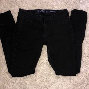 Size 1 black hollister jeans